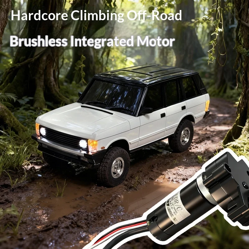 RC Rock Crawler LD18401PRO 1:18 4WD Sensored Brushless Motor Remote Control Off Road Vehicle Outdoor Adventure Kids Toy