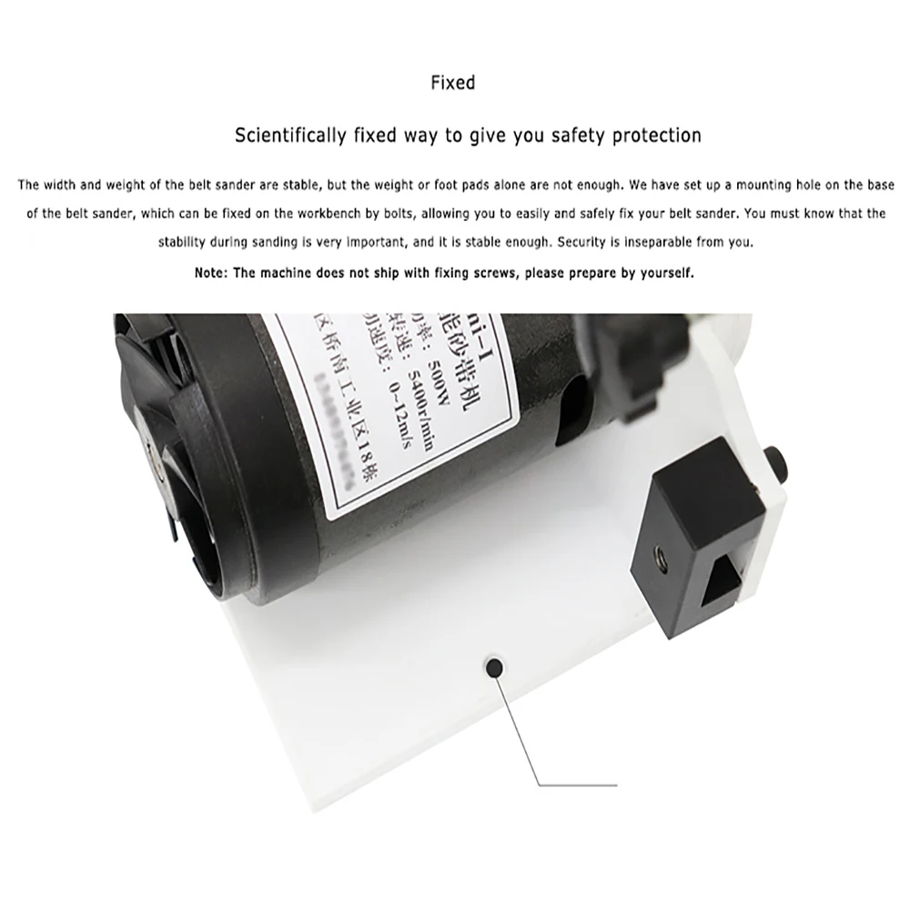 Mini Electric Belt Sander Angle Grinder Grinding Machine  Belt Grinder DIY Polishing Grinding Machine Cutter Edge Sharpener