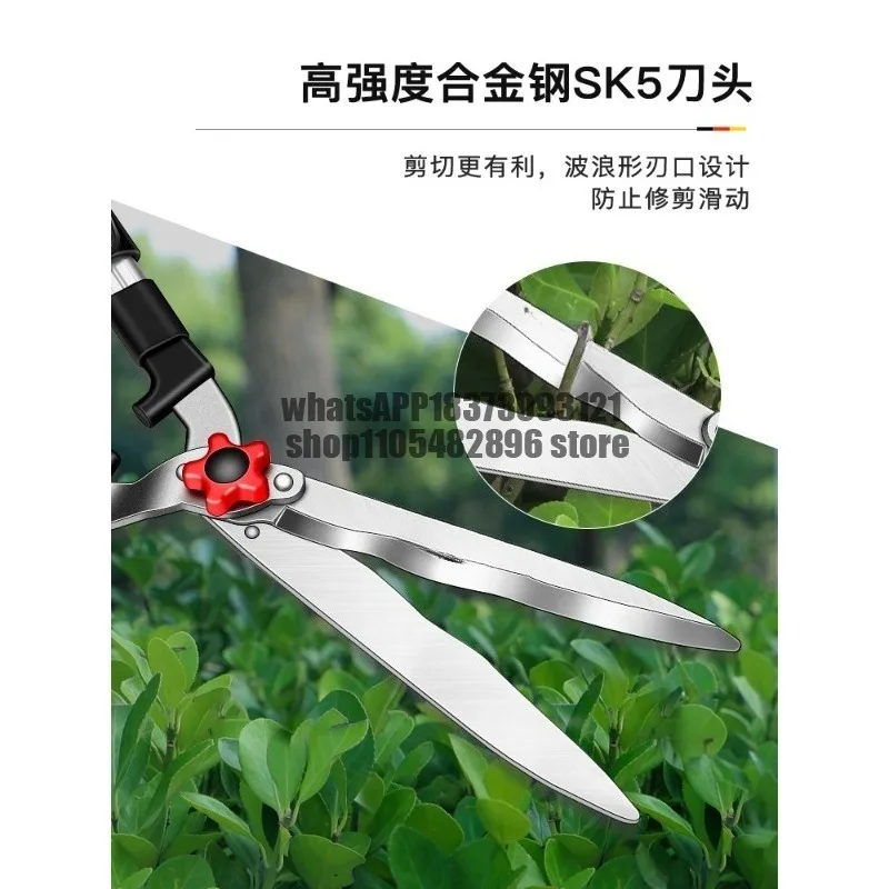 Gardening large scissors fruit branches garden lawn pruning shears Japanese landscaping tools hedge shears