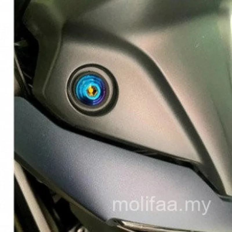 M6 * 25 مللي متر 4 قطعة التيتانيوم دراجة نارية الزجاج الأمامي قوس الجسم مسامير لياماها XMAX 250 300 400 V1 V2 الزجاج الأمامي واقيات الطين البراغي Acc #5