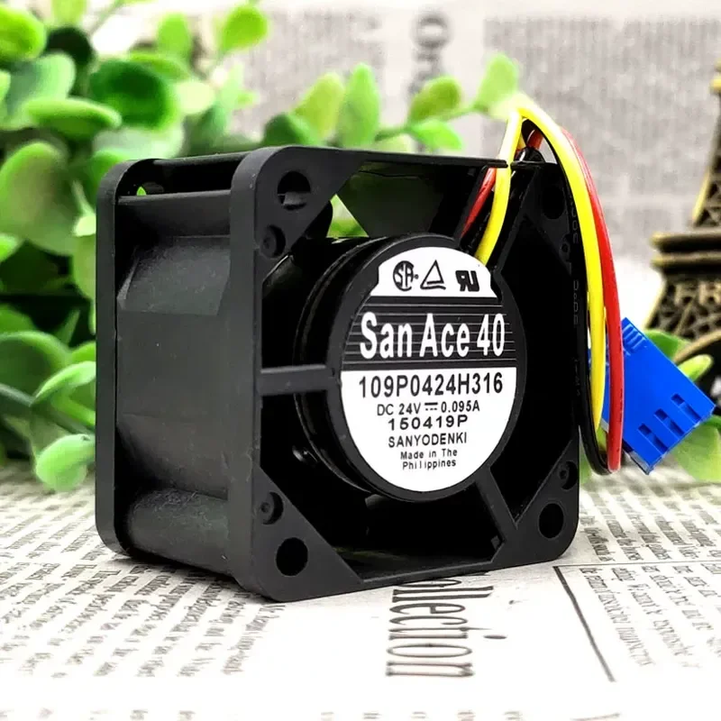 109P0424H316 840D NCK System Fan San Ace 40 for 24V 0.095A
