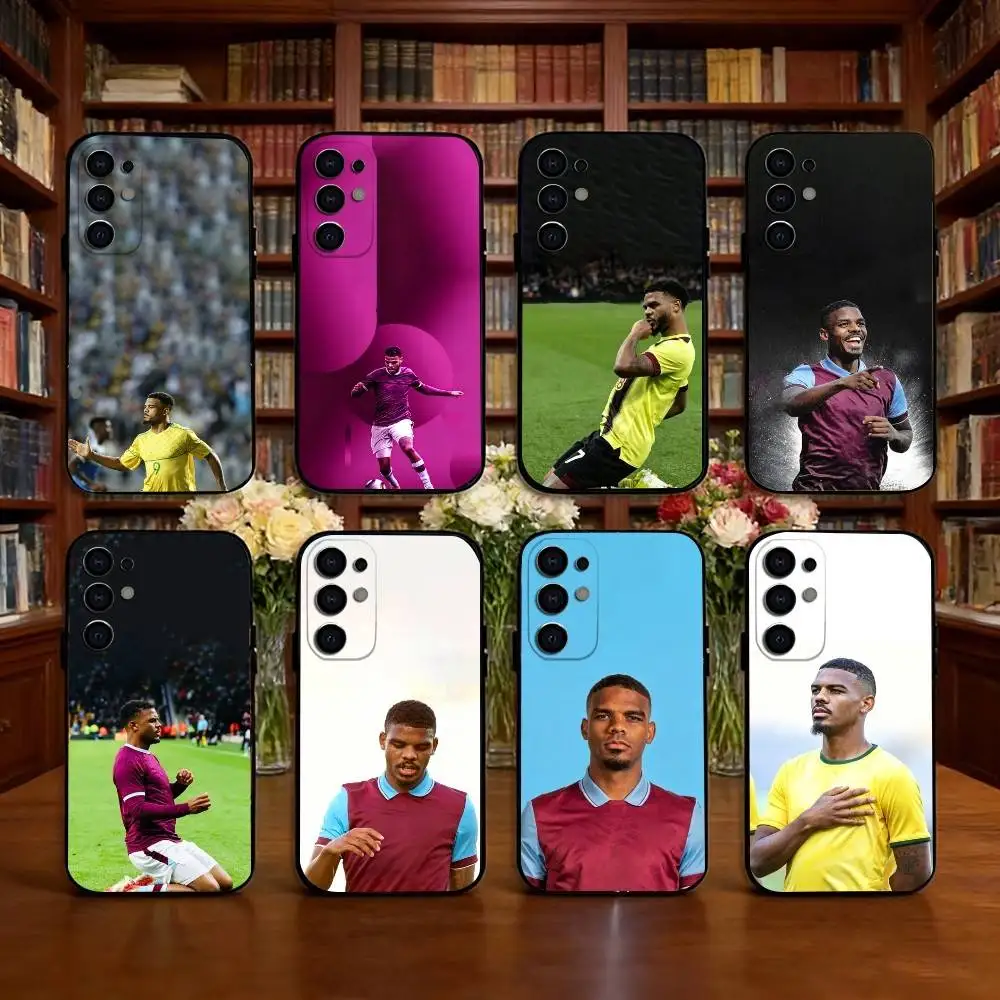 L-Lyle F-Foster Phone Case For Samsung S25,S24,S21,S22,S23,S30,Ultra,S20,Plus,Fe,Soft Silicone Black Cover