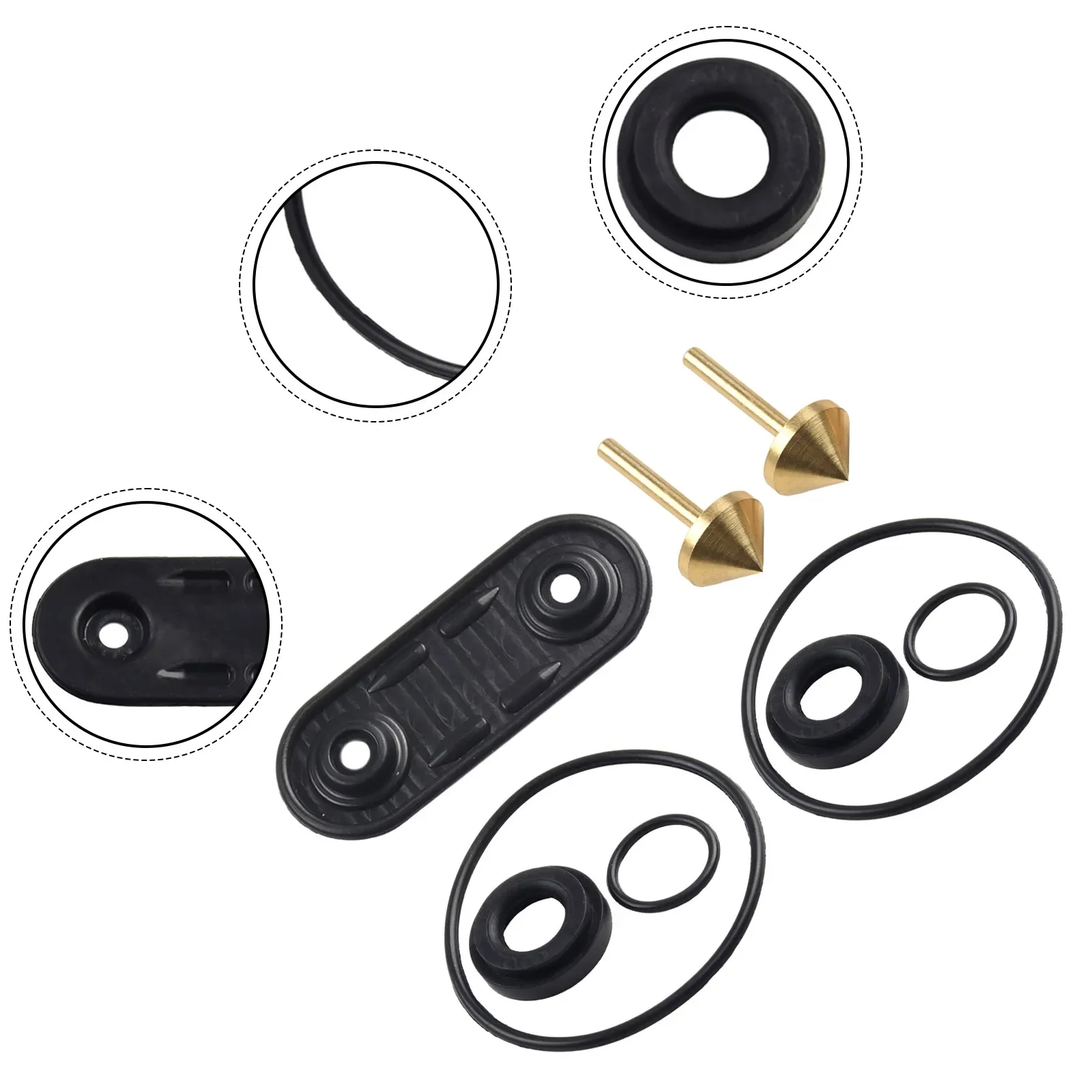 1 مجموعة طقم تصليح صمام التحكم في سخان السيارة أ 2208300184   أ 0018303884   لمرسيدس لبنز W124 W220 المطاط استبدال الملحقات