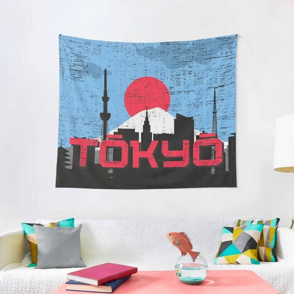 

Tokyo Tapestry Tapete For The Wall Decorative Wall Mural Decoration Pictures Room Wall Art Tapestry