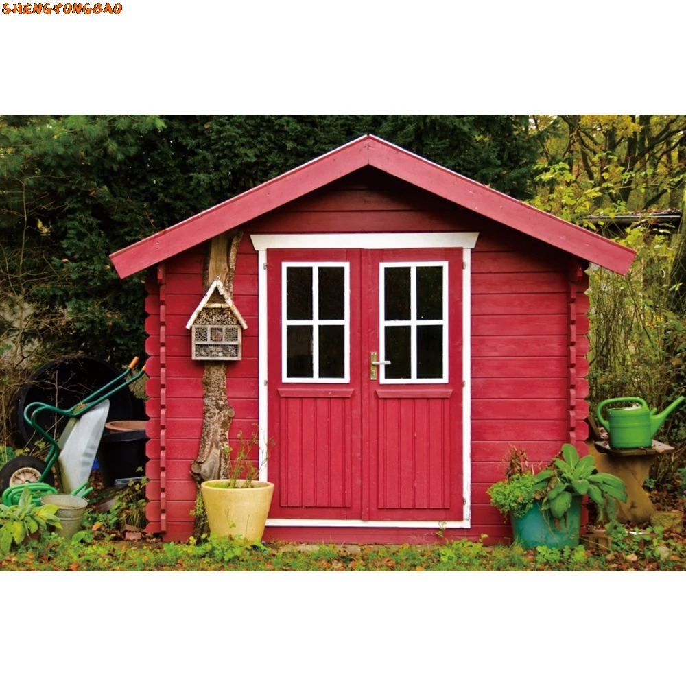 Natural Landscape Backdrops Spring Forest Mountain Water Blue Sky White Cloud Scenery Photography  Background Decor Photo Studio