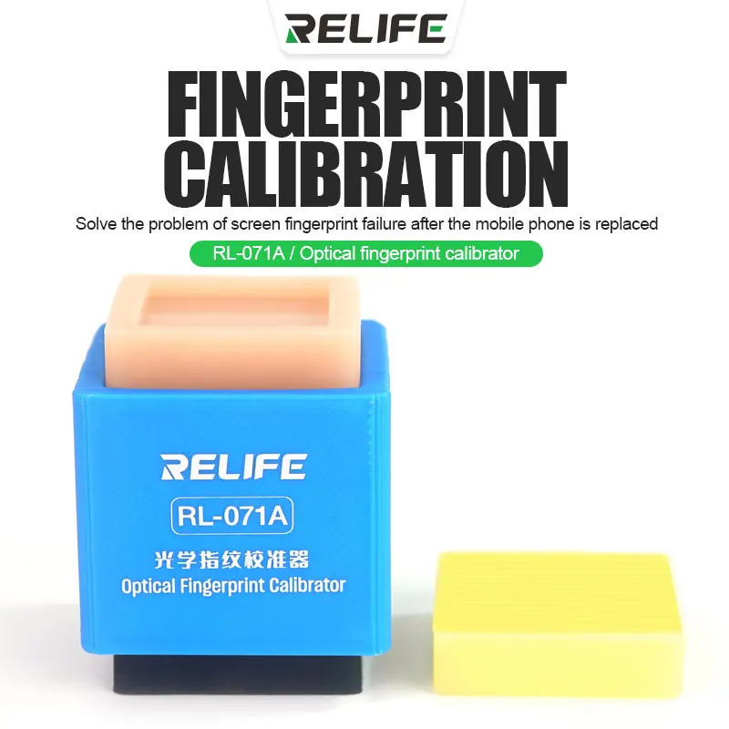 Relife RL-071/RL-071B/A Android Fingerprint Calibrator for HUAWEI XIAOMI OPPO Android Phone Optical Fingerprint Calibrator Tool