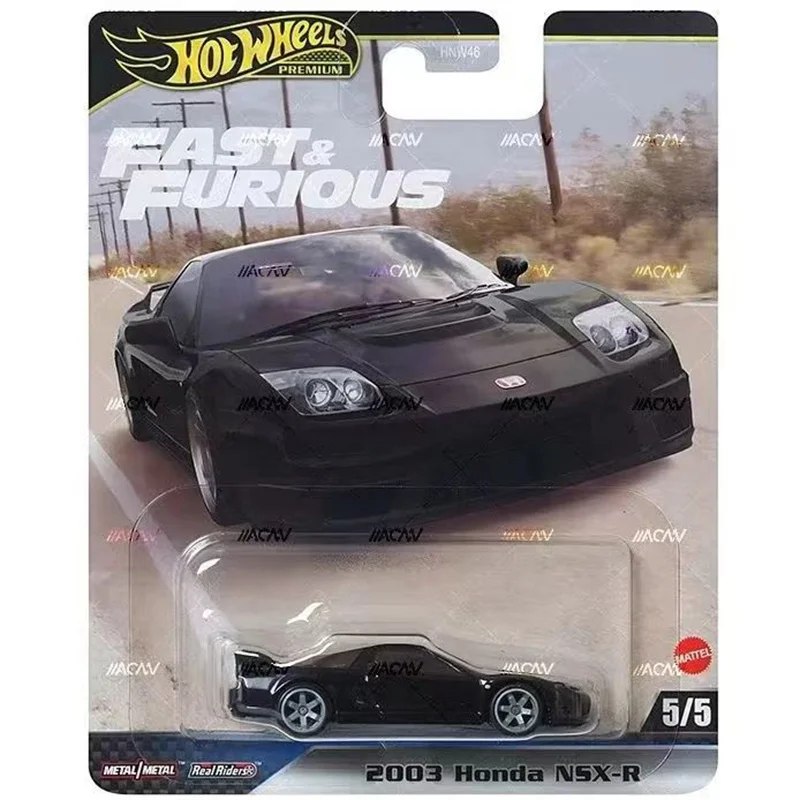 Original Hot Wheels Fast & Furious Series Sport Car  2003 Honda Toyota AE86 Ford Premium Models Toys for Boys Nissan Skyline Set