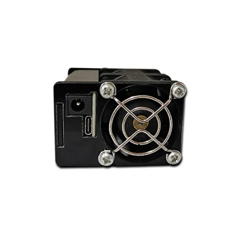 Powerful Fan With Black Case Control Module Violent Fan Finished Cooling Blowing Soldering And Smoke Exhaust Module Easy To Use