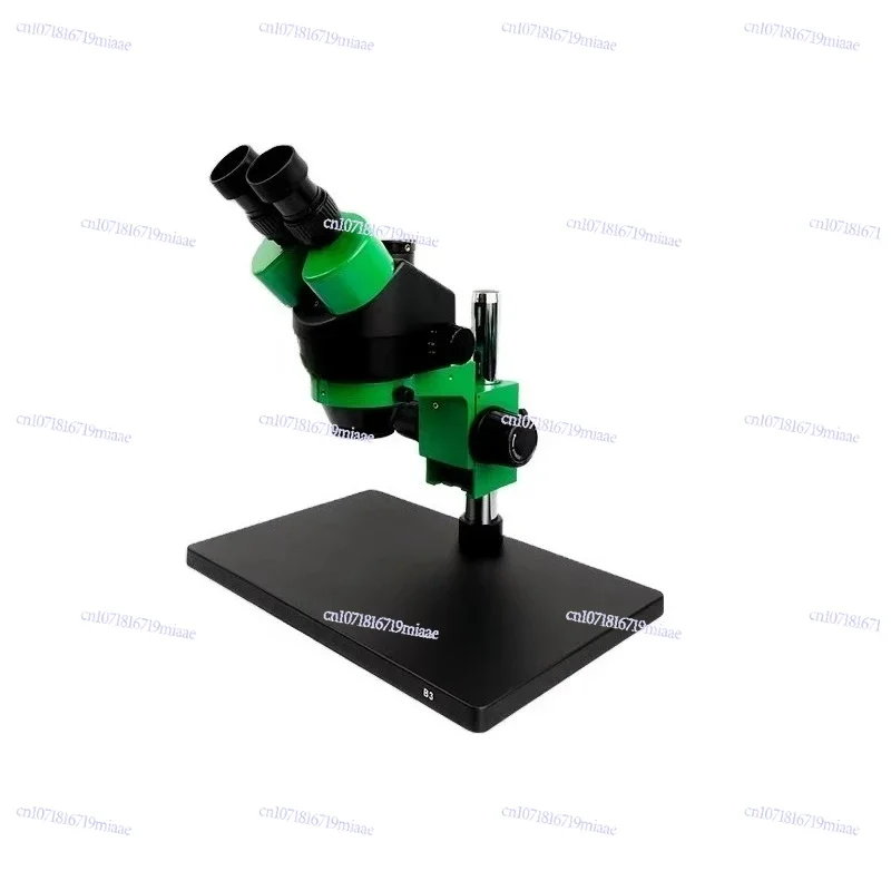RL-M3T-B3 Trinocular High Definition Stereo Microscope with Large Platform + SS-033 Light Source + 0.5ctv Adapter + M17 Touch