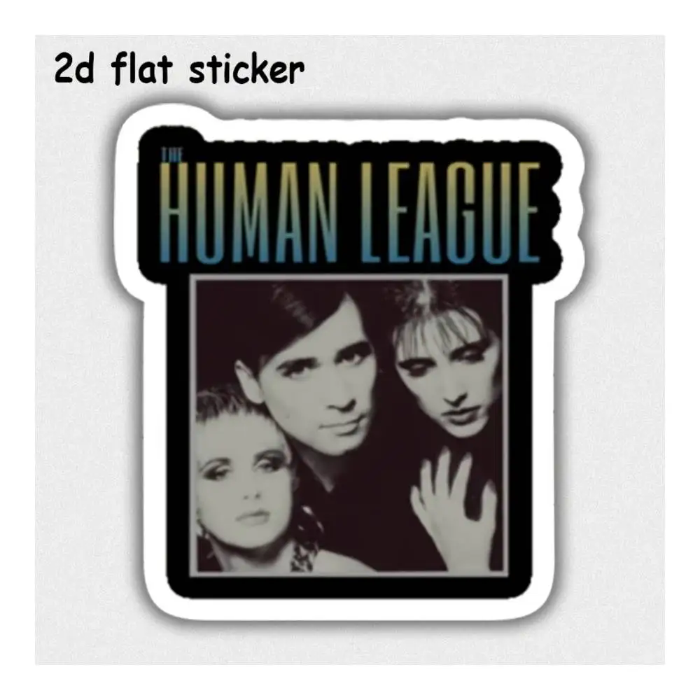 The Human League Waterproof Vinyl Decal For Laptops, Cars, Motorcycles, Water Bottles & Smooth Surfaces