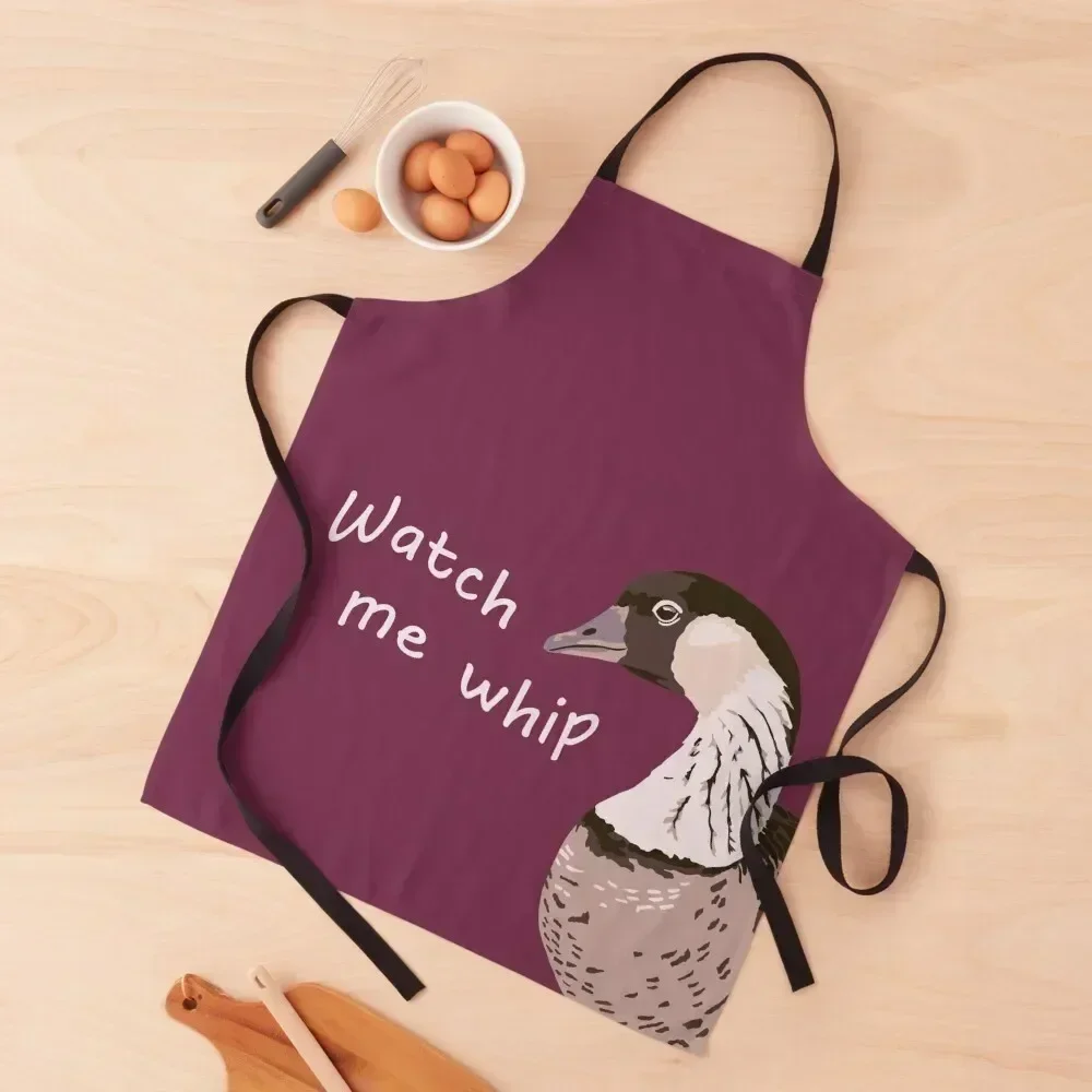 

Watch me whip - Nene Apron Kitchen Apras For Women Cleaning Products For Home Kitchen Tools chef costume Apron