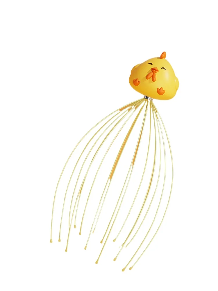 Head Massager Scalp Relaxation Artifact 16 Claw Multi Claw Doll Octopus Scratching Tool