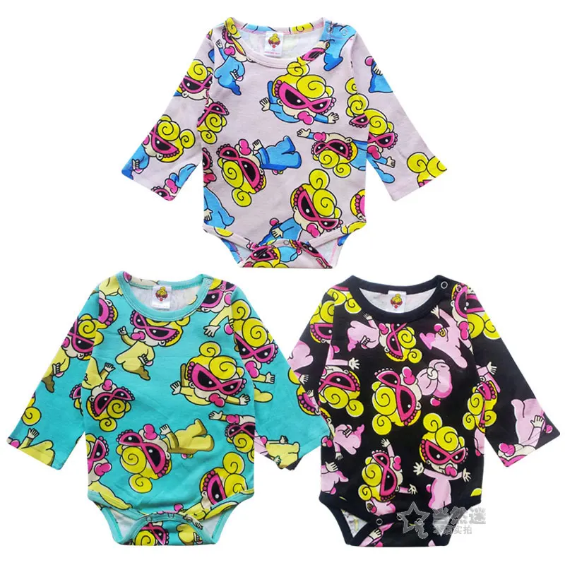 

2025 Trendy Hysteric Mini Japanese Style Autumn Baby Clothes Long Sleeve 100% Cotton Romper Creeper Jumpsuit for Infant & Toddle