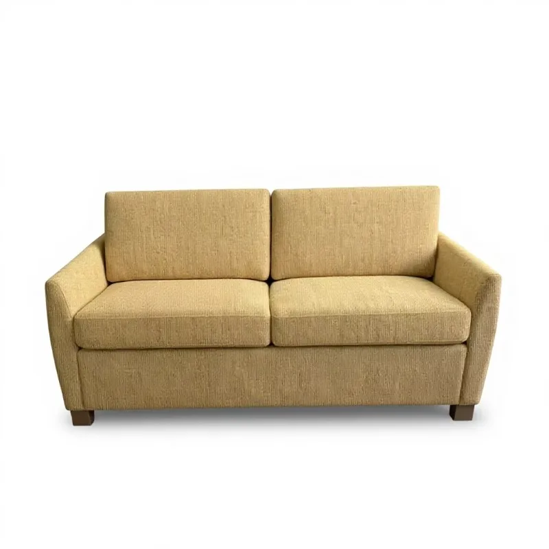 Hotel Queen Size L-Shaped Combination Sofa Lounger Sleep Sofa for Home Office & Hospital Use Minimalist Fabric Design
