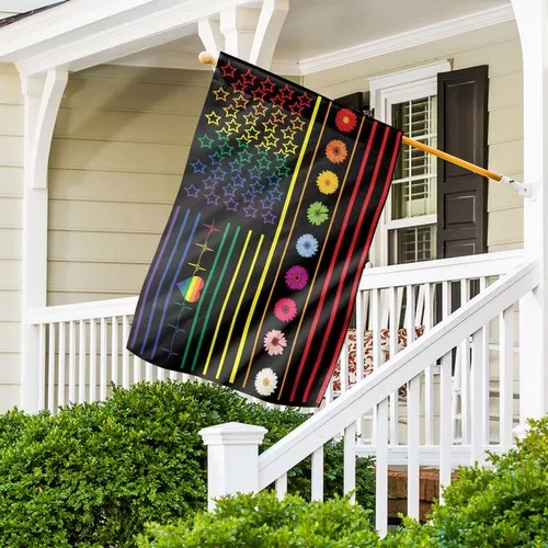 علم فخر التقدم LGBT، علم شهر فخر LGBT، علم فخر قوس قزح، فوز الحب VVL