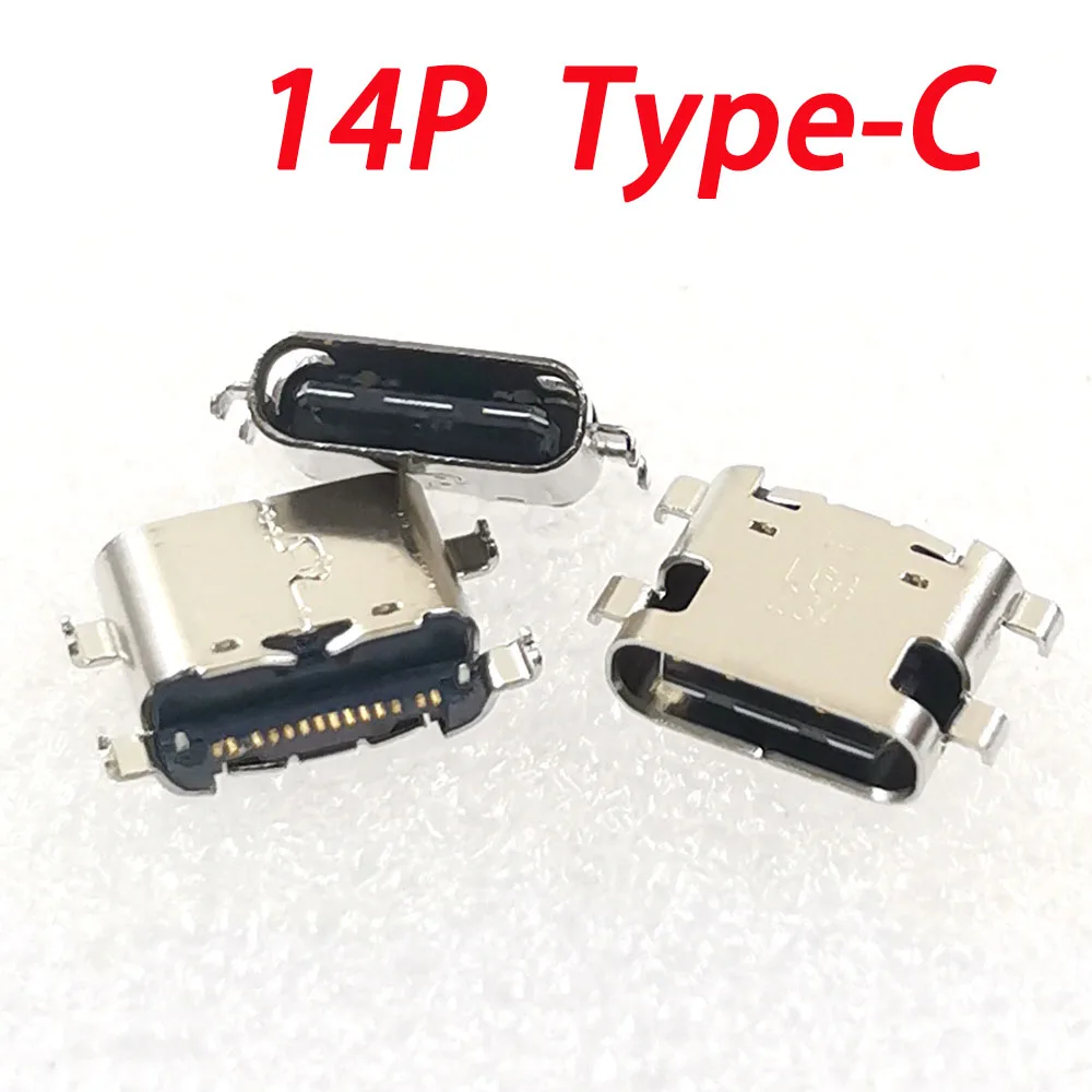 

Micro USB 3.1 Type C Connector 14 Pin Female SMT Tab jack Version Socket For ZTE W2016 C2016 Mobile phone charging port