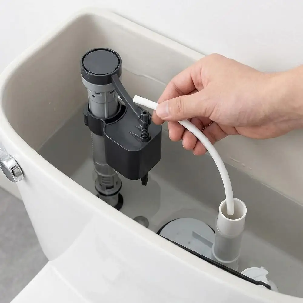 3pcs Flexible Toilet Refill Tube Durable No Tools Required Fill Valve Refill Tube Spare Parts Overflow Replacement Hose