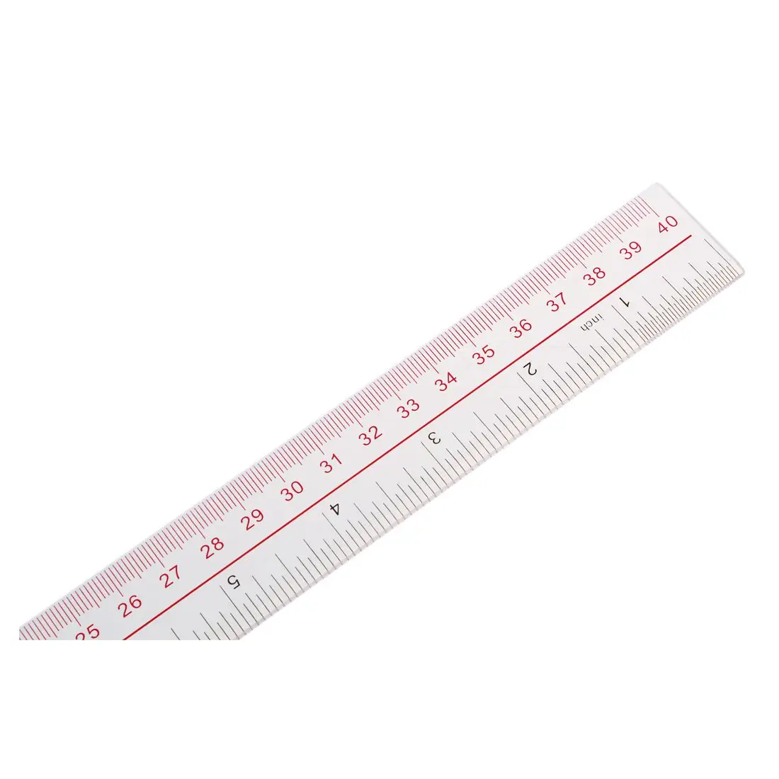 40Cm 16 Inches Length Measure Clear Plastic Straight Edge Ruler Highly Recommended