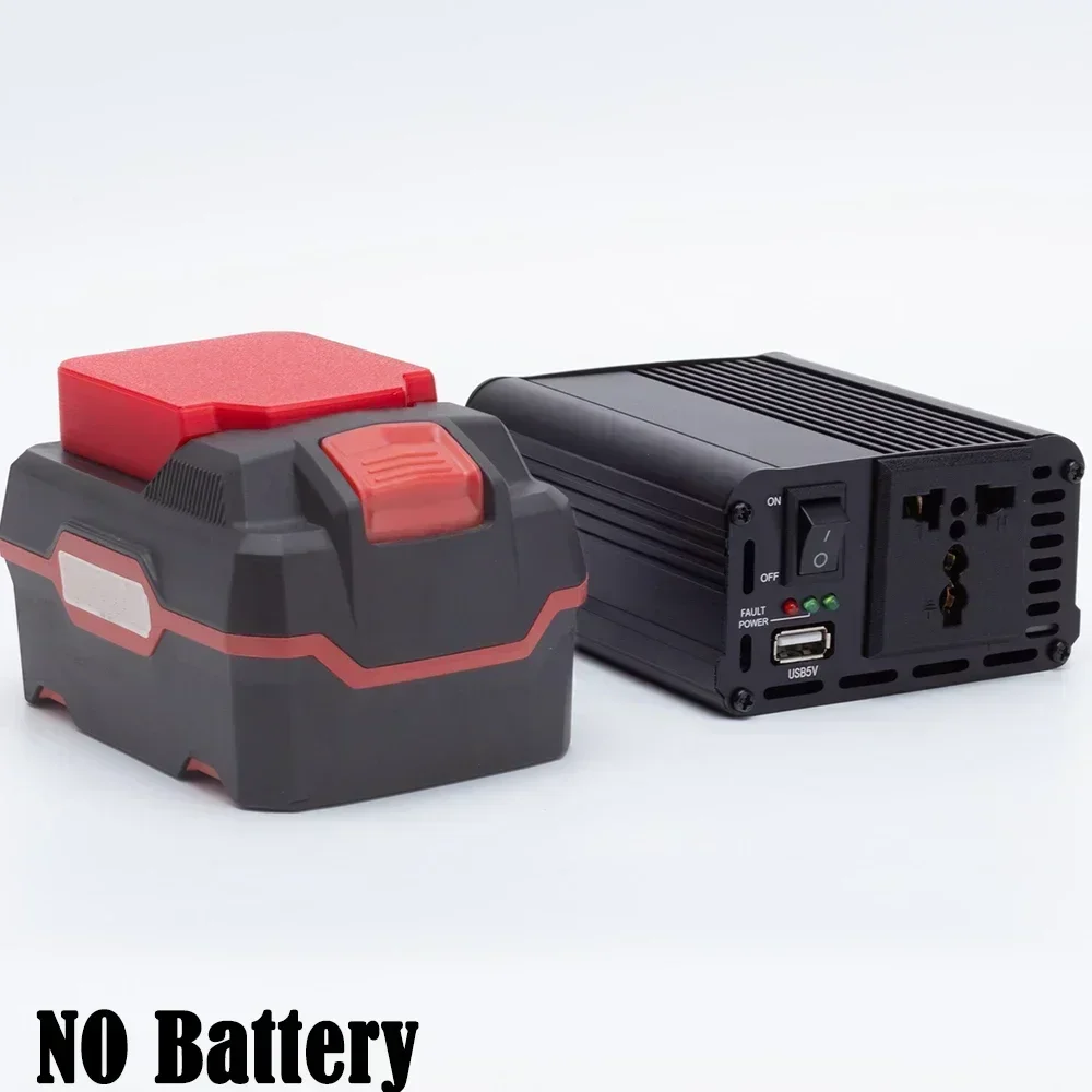 

200W 220V-240V Power Inverter Outlet Adapter for Lidl Parkside X20V Battery DC AC USB Powered Compact Inverter(NO Battery )