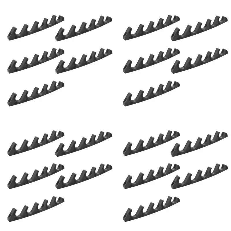 【PARTY  DAY】20X Outdoor Recliner Multi-Position Adjuster Five-Tooth Buckle Connector Plastic Strip Five-Speed Adjustment Piece