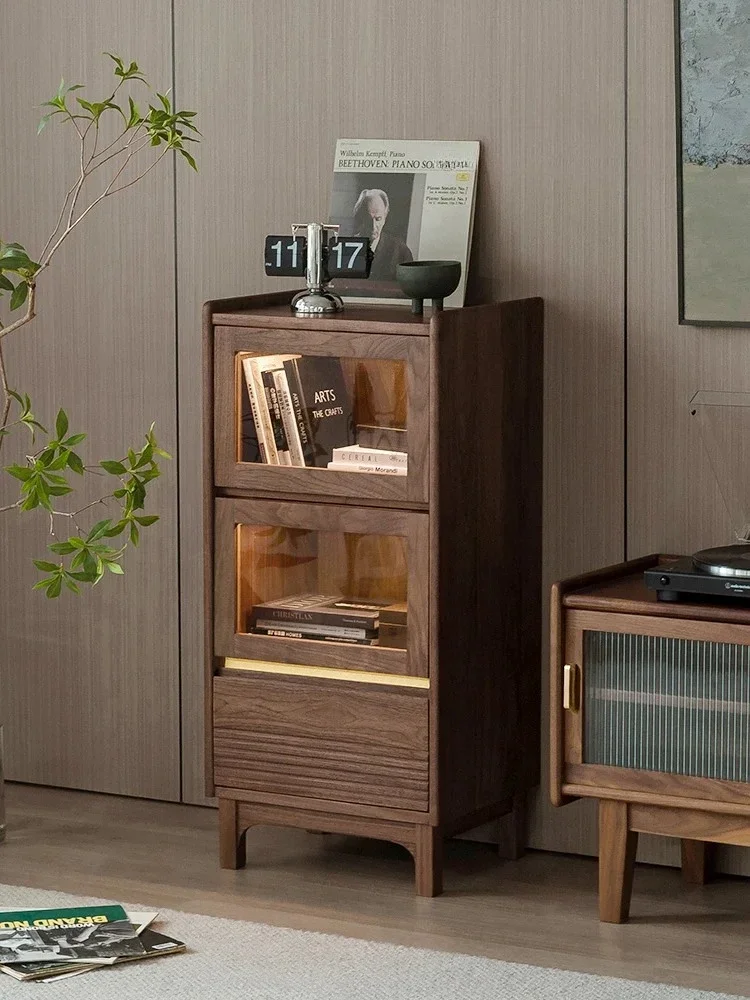 

Nordic Solid Wood Antique Chest of Drawers Household Minimalist Storage Cabinet