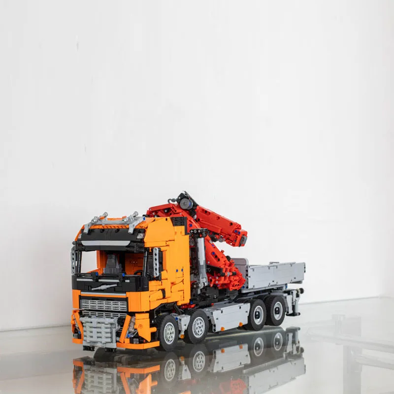 4351 stks Hoofdtransporter Moc-118230 Elektrische Kraan High-Tech Onderdelen Bouwstenen voor Volwassenen Educatief Speelgoed Voertuigen Geschenken - afbeelding 2