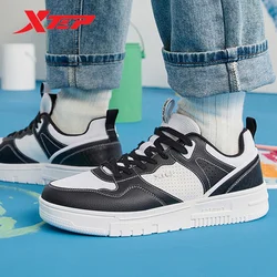 Xtep Mubai Skateboarding Shoes For Men 2024 Spring  Men's Sports Shoes Non-Slip Normcore Lace Up Outdoor Shoes 876119310024