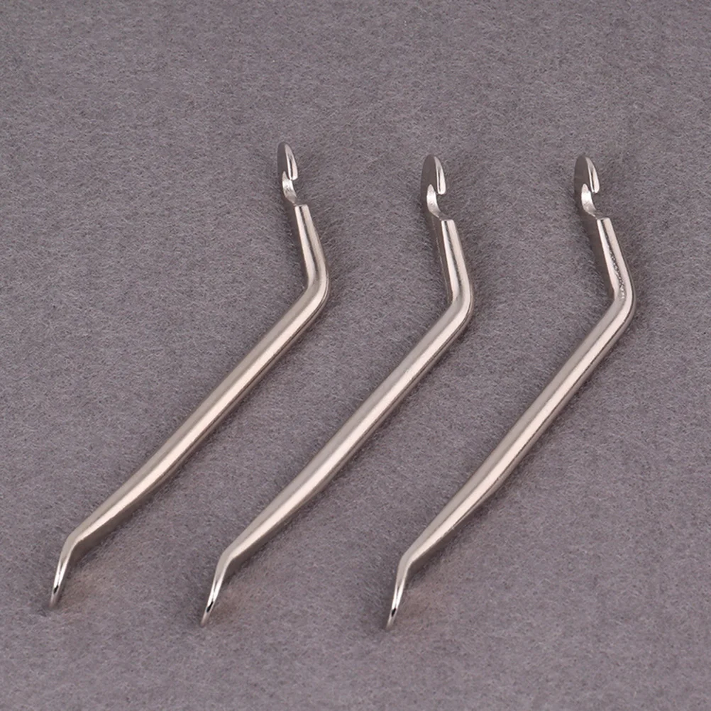 10Pcs Tire Pry Bar High-Strength Iron Arc Design Smooth Ends Bike Tire Repair Removal Tool for All Bikes Silver