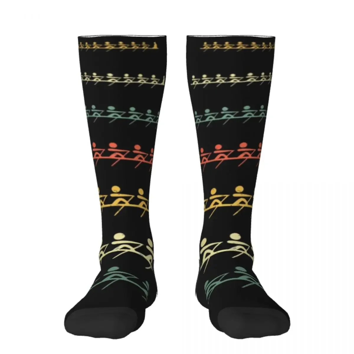 Crew Rowing Row Eam Boat Rower Rower Coaxed Huit \t Socks snow aesthetic Stockings man Christmas Socks Women Men's