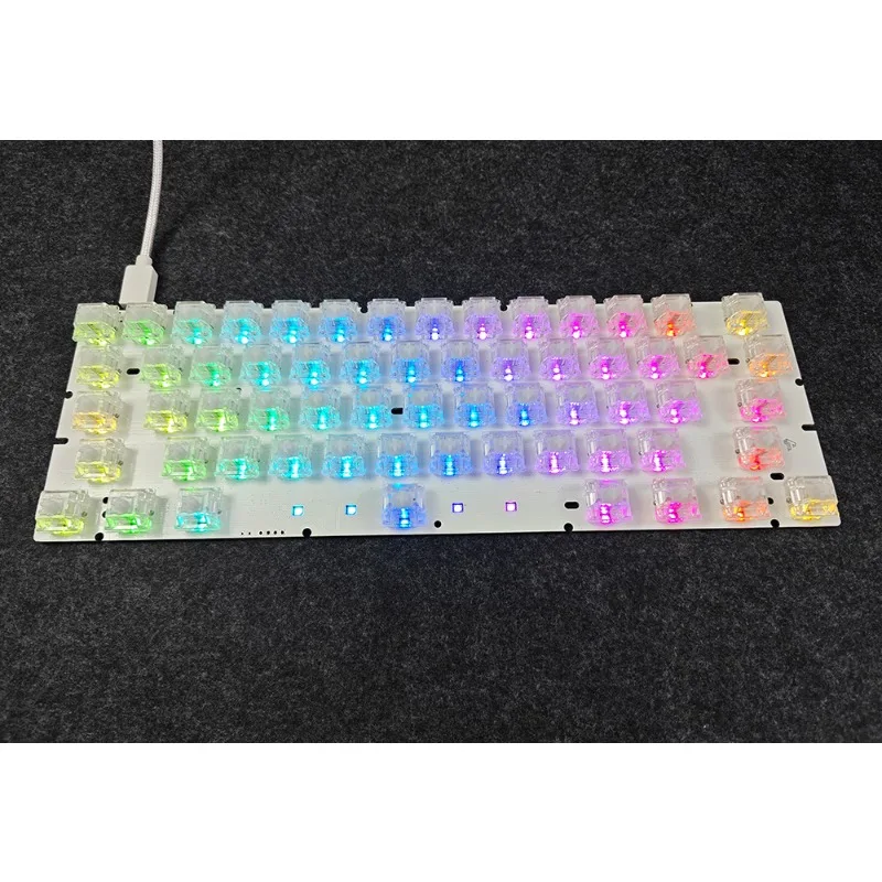 Magnetic Switch Keyboard PCBA Suitable for GH60 Mp6+ Mad60 GT60 Keyboard Customized Office E-sports Game Keyboard Accessories