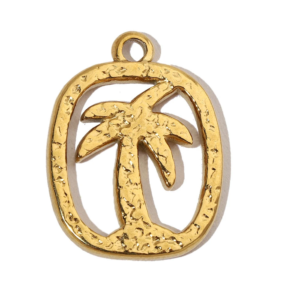 3pcs/Lot Wholesale Stainless Steel Enamel Conch Palm Diy Charm Women Love Heart Necklace Pendant Turtle Starfish Jewelry