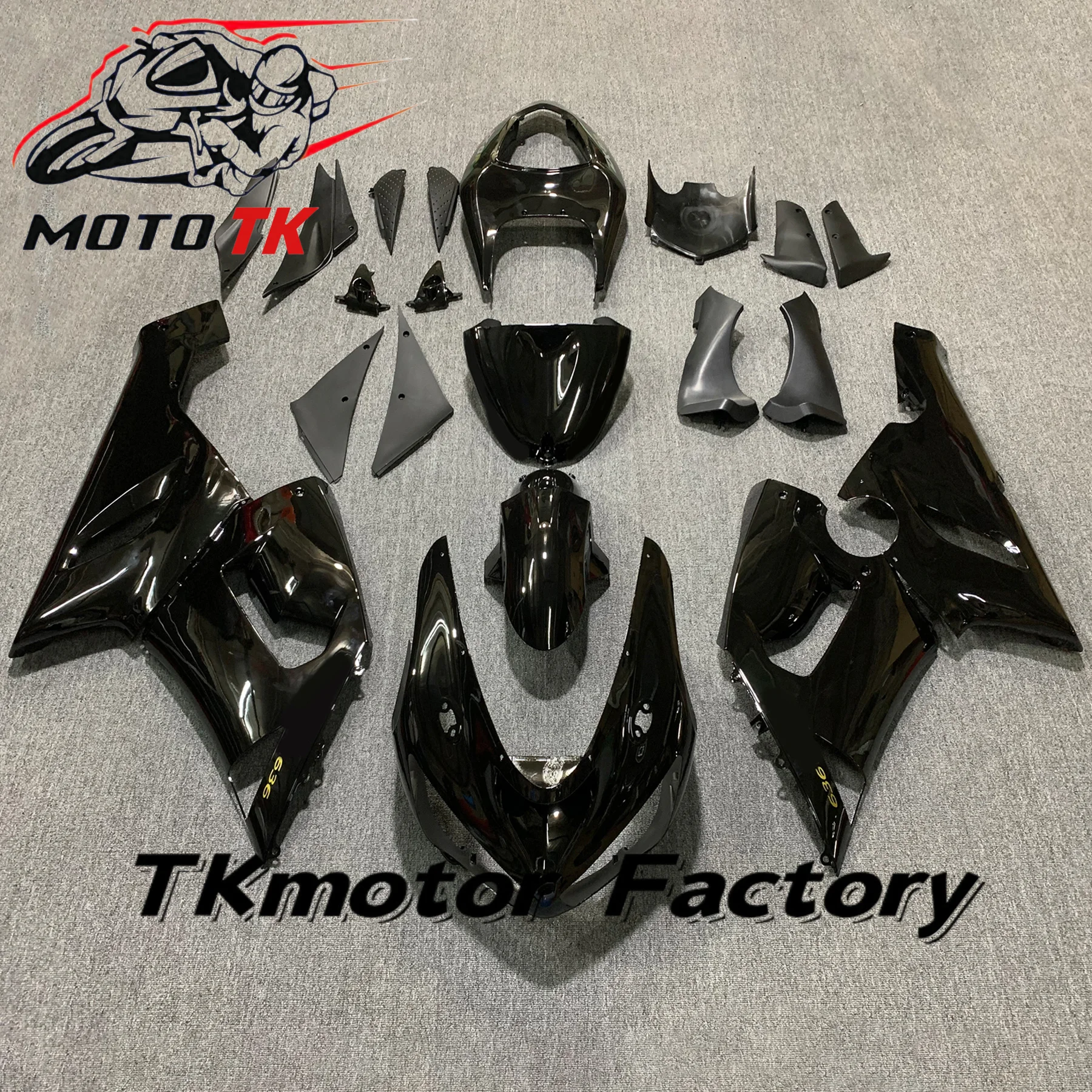 

Motorcycle Full fairing kit For Kawasaki ZX6R 636 2005-2006 Bodywork fairing kit Fairing kit Bodywork fairing Colorful Set