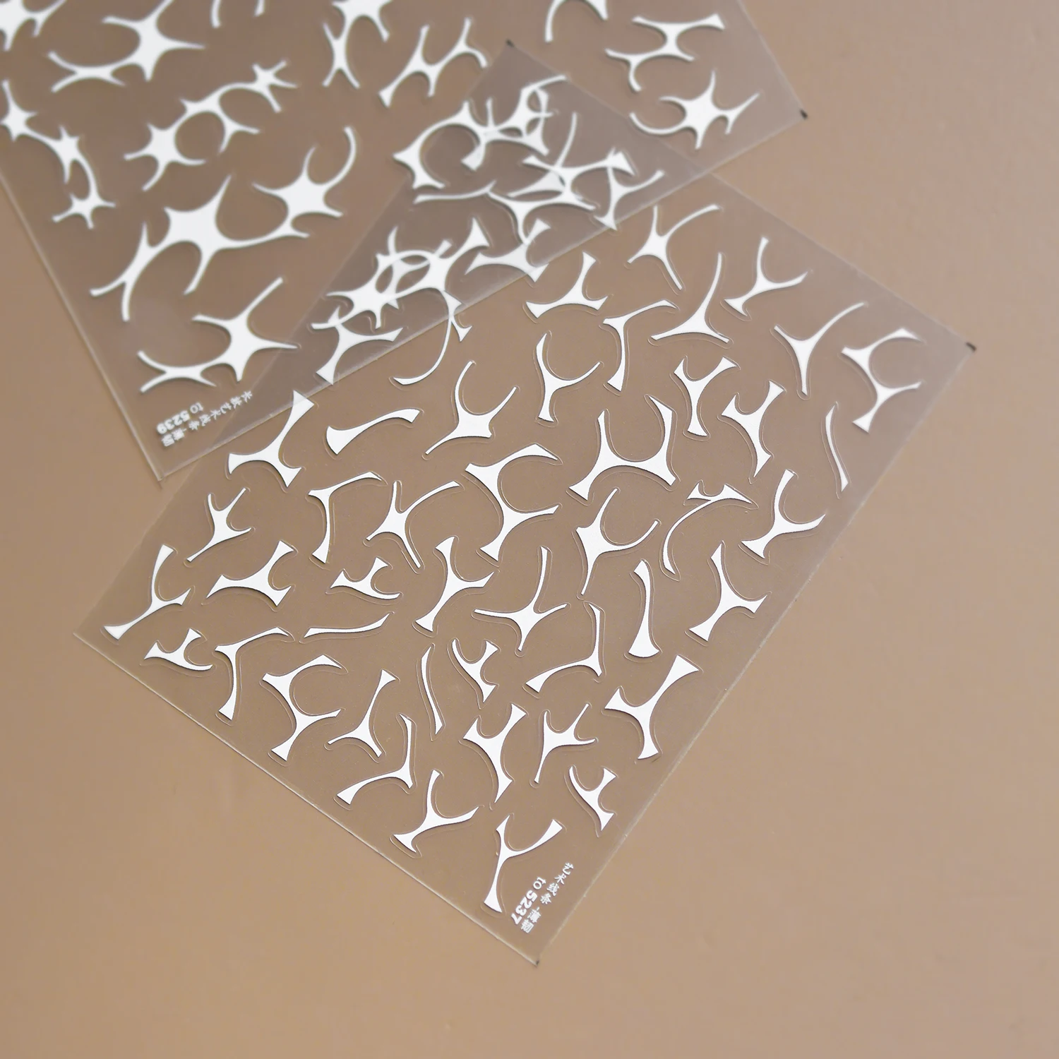 1PCS 5D Gold Silver Art Line Starburst Nail Sticker Nail Art Accessories Simple Advanced 5D Relief Sticker Nail Supplies