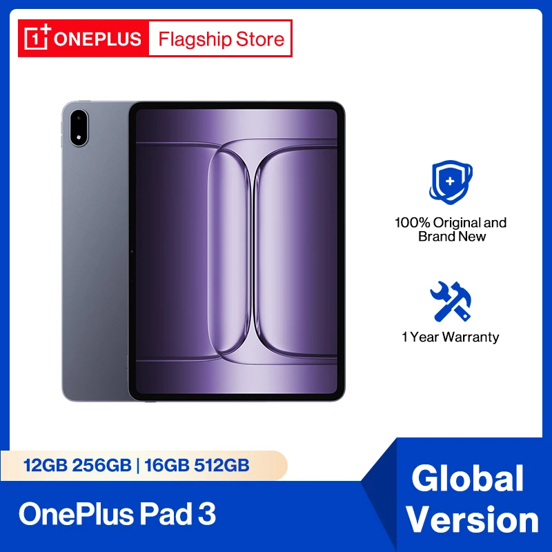 Все новые OnePlus Pad 3 Глобальная версия