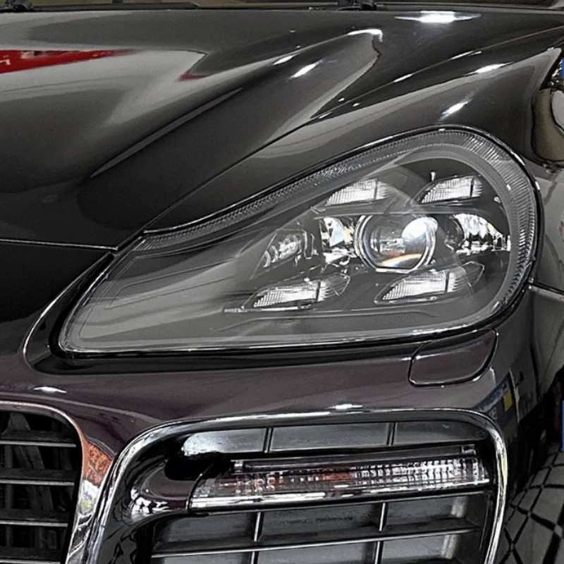 The 957 headlights the For Porsche Cayenne 08-10 upgrade 21 Matrix style LED headlights plug and play auto accessories