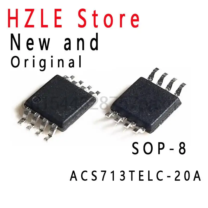 

10PCS New and Original ACS713ELCTR-30A ACS713TELC ACS713T ACS713 SOP-8 RONNY IC ACS713TELC-20A