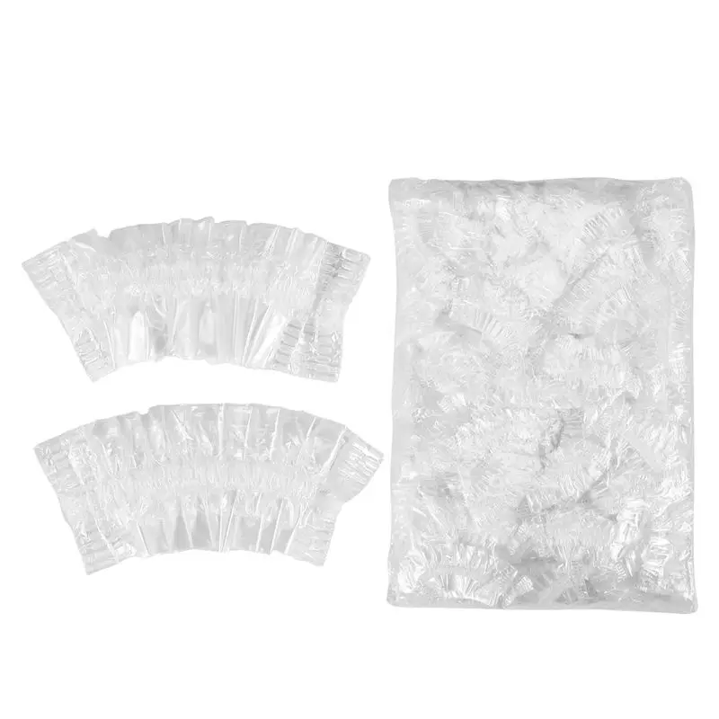 100Pcs Disposable Bath Shower/Dyeing Hair Ear Guard, Waterproof Ear Protector Cover Caps For Salon/Home Use-A54Q