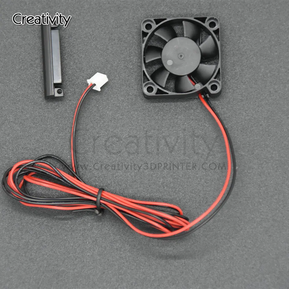 Ventilateur de refroidissement pour extrudeuse en plastique noir DC24V, impression 3D 4010 3D adapté aux modèles Ender3 V2 Ender3/Ender3Pro CR10