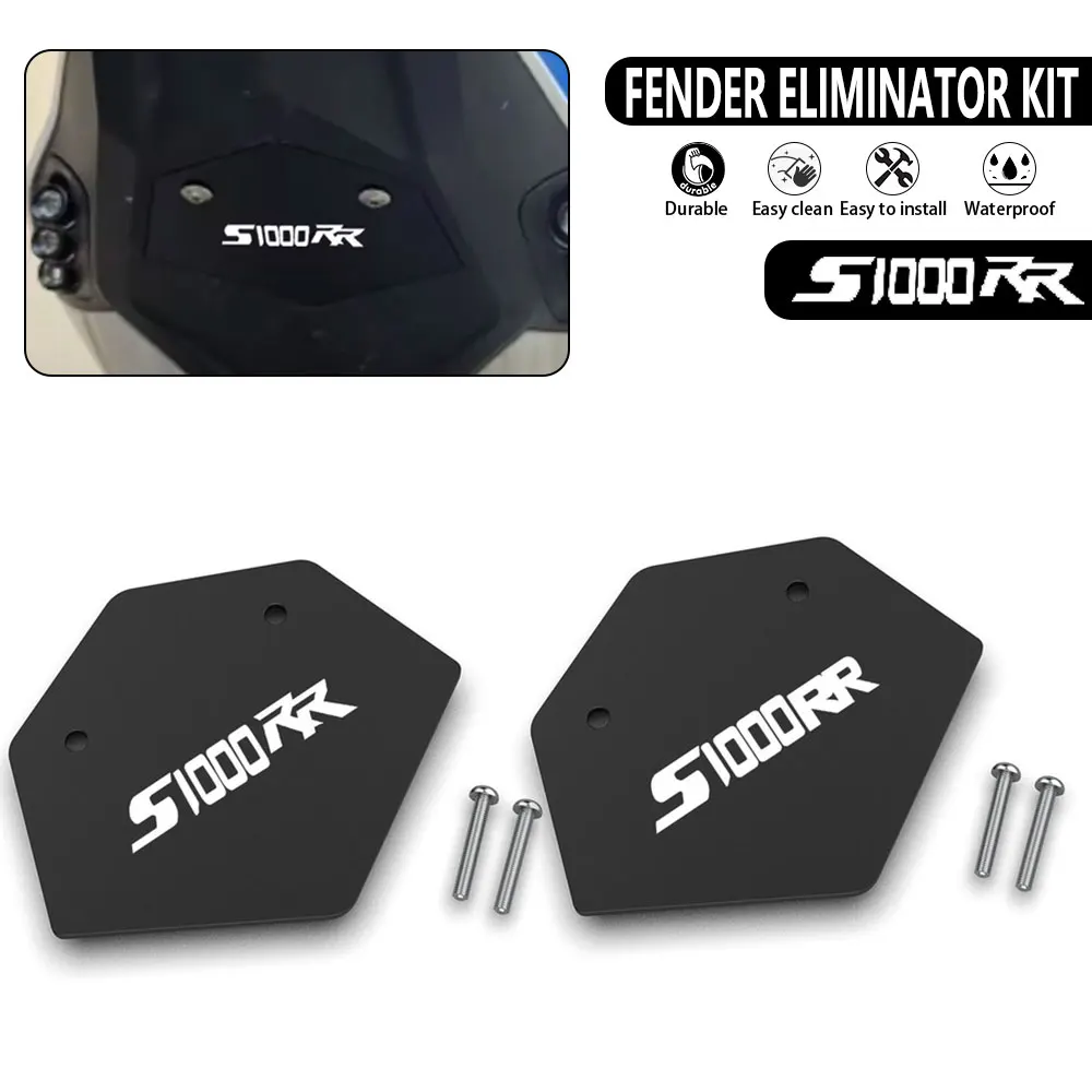 

Motorcycle Accessories FOR BMW S1000RR 2019 2020 2021 2022 2023 2024 Race Cover Fender Eliminator Block Off Plate S 1000 RR