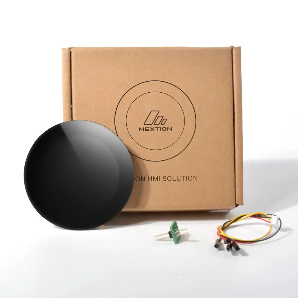 Nextion Edge HMI عرض NX4848E021-011C 2.1 "480 480*480 المسلسل UART جولة TFT IPS وحدة LCD شاشة لوحة اللمس بالسعة CTP #6