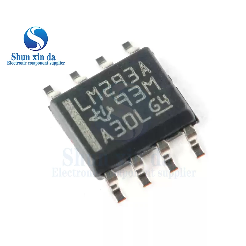 20PCS LM293 DIP-8 SOP-8 LM293P LM293A LM293ADR LM293DR LM293DR2G LM293DT LM293ADT 293A SMD Low-power Dual-voltage Comparators IC