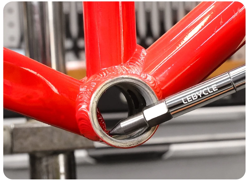LEBYCLE MTB Rennrad-Schmierpistole, tragbares Fahrrad-Lager-Schmierwerkzeug für Fahrrad-Steuersatz, Gabel, Schwungrad, Tretlager – Detail 5