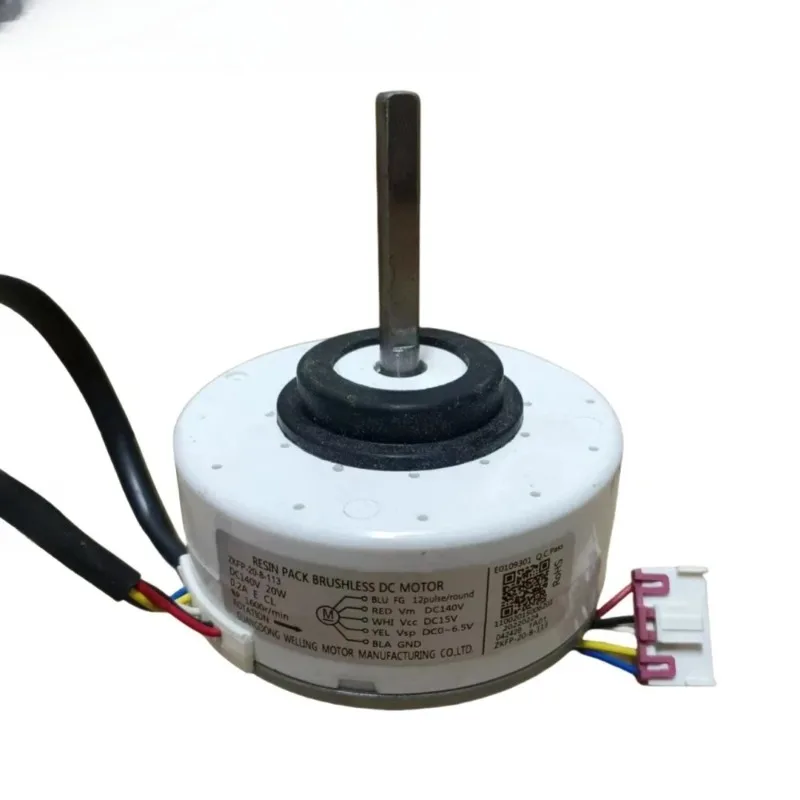 nouveau-pour-climatiseur-midea-zkfp-20-8-113-dc140v-20w-1600r-min-moteur-de-ventilateur-dc-pour-unite-interieure-pieces-de-climatisation