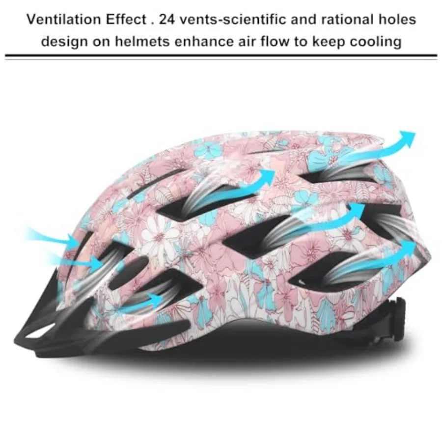 Capacetes de bicicleta adultos leves e ajustáveis para homens e mulheres, ideais para recursos de segurança de ciclismo de estrada e montanha, rosto destacável