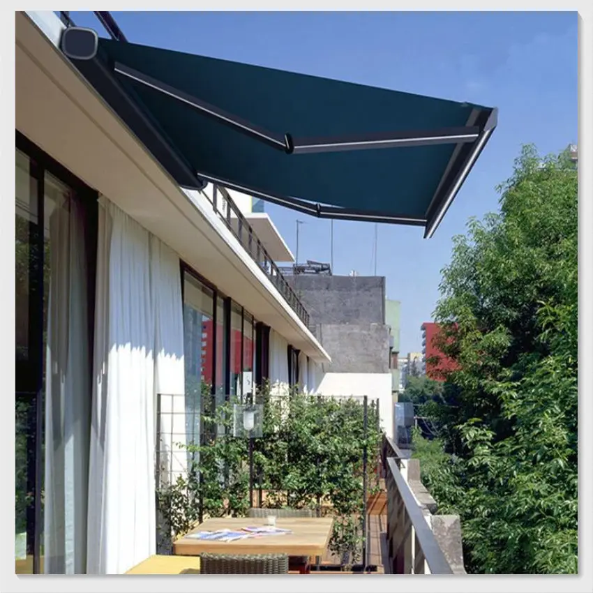 

Easy Installation Balcony Aluminum Frame Acrylic Material Sunshade UV Protection Canopy Outdoor Leisure High Quality Awning