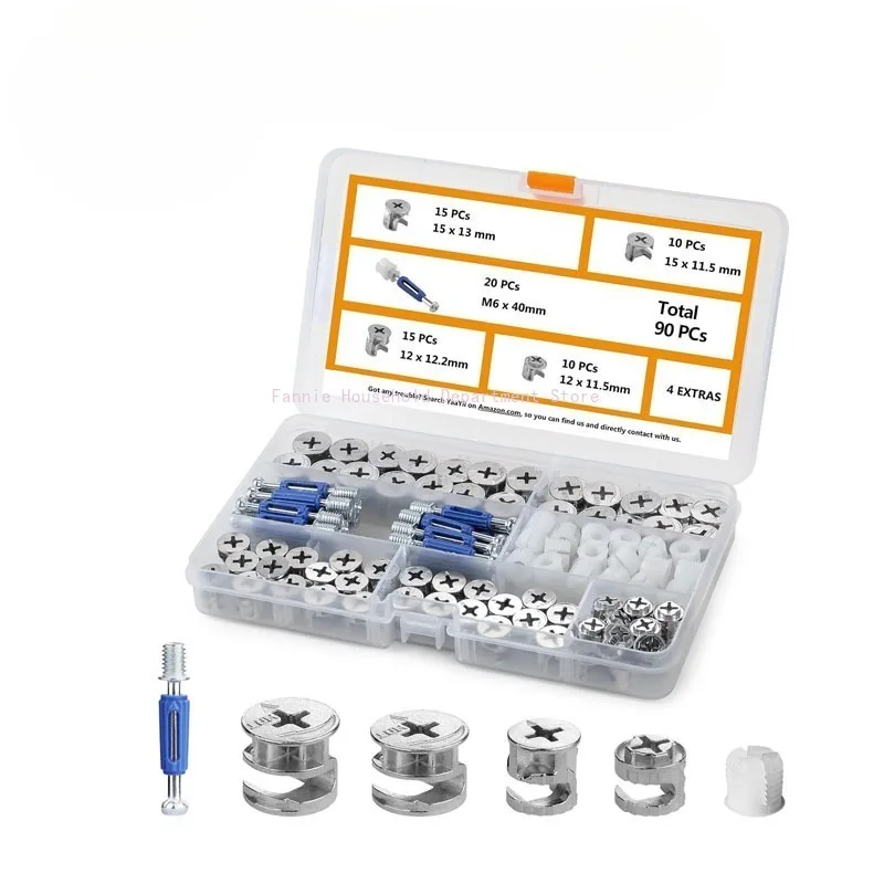 

Соединительная кулачковая фурнитура для мебели, стопорная гайка для кулачка мебели, эксцентриковая колесная гайка, мебельная соединитель для ящика, комода, шкафа