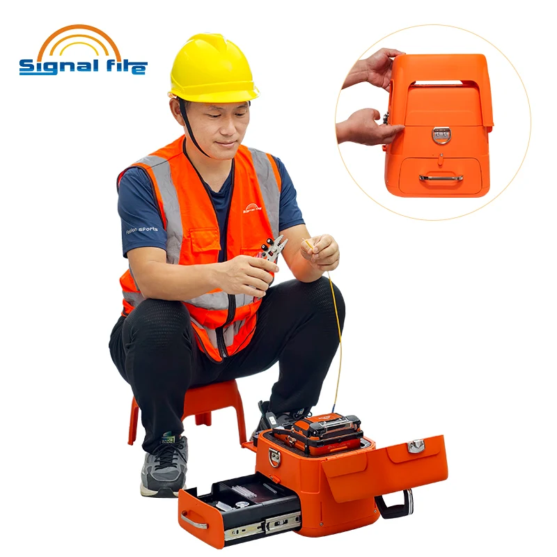 

Обновленная версия оригинального сварочного аппарата Signal Fire AI9 для оптоволокна, 5 лет гарантии, бесплатное обслуживание