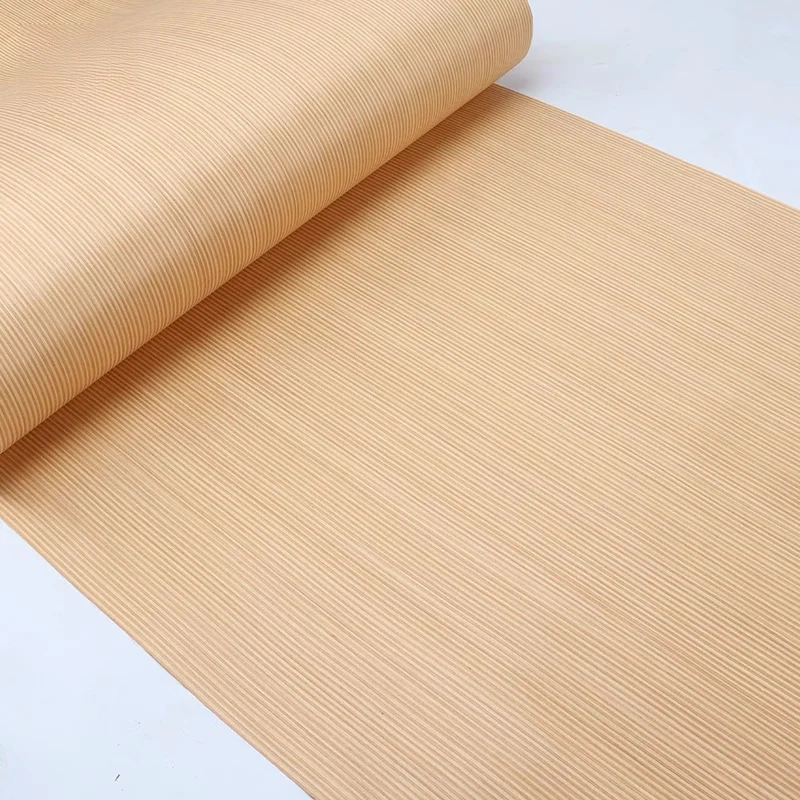 White cork wood Solid wood veneer Decoration Renovation Hotel Decoration panel Handmade veneer58x250cm Thickness 0.2mm