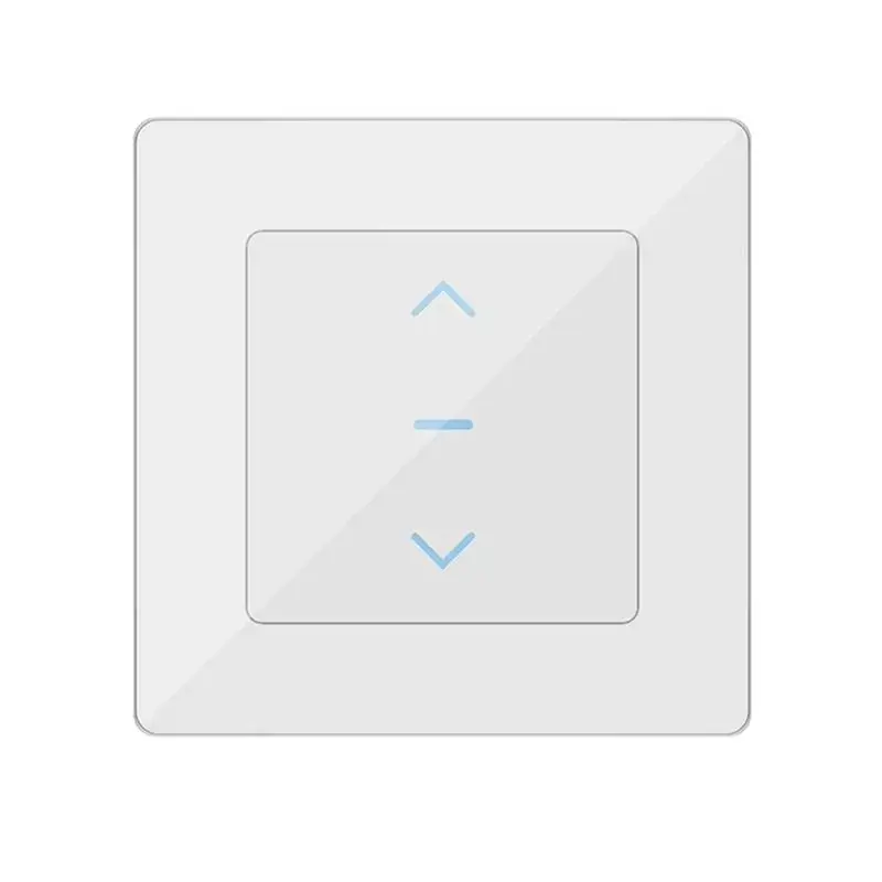 

Новейшая модель умного Wi-Fi выключателя для штор с сенсорным управлением для моторизованных штор и рулонных жалюзи, работает с приложением Tuya Smart Life.