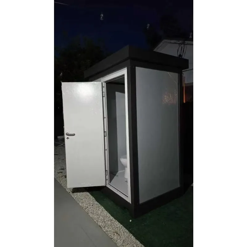 Portable toilet, mobile bathroom, outdoor manufacturing, sandwich panel, durable and environmentally friendly